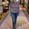 BESSIE Jeans L blå L30