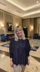 LUXZUZ,bluse, dark indigo