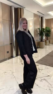 Valentina`s lin Jacket, black
