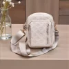 Rosenvinge, smal CITY BAG, with embossed pattern, light beige