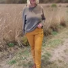 JST bukse, oker-gul