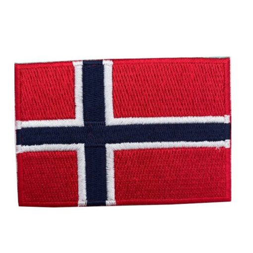 Norsk flagg 3x4cm