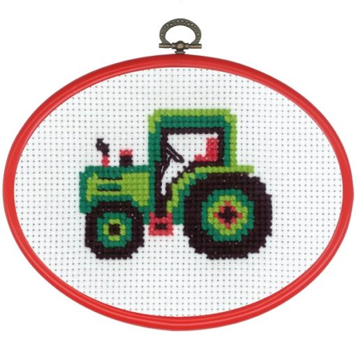 Traktor - Korssting m/ramme