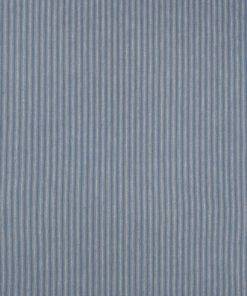 Bomullstoff - blå striper