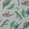 Softshell - Ecru med dinosaur