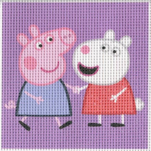 Peppa Gris - Korssting påtegnet