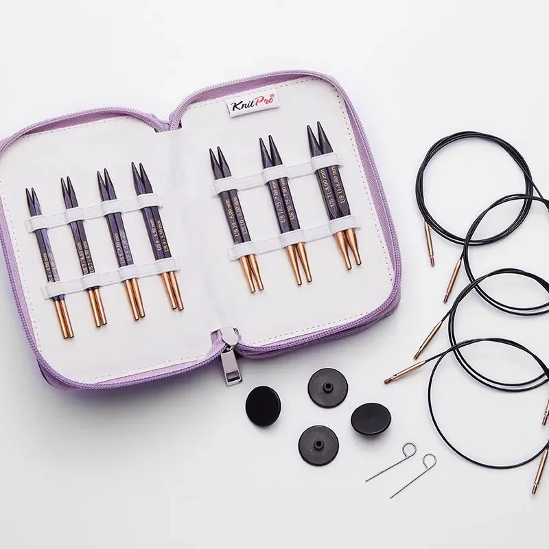 Cubics 10cm utskiftbare pinner samlesett 4-8mm