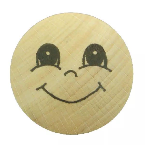 Knappeform m/ansikt gutt