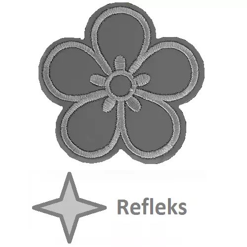 Motiv refleks blomst