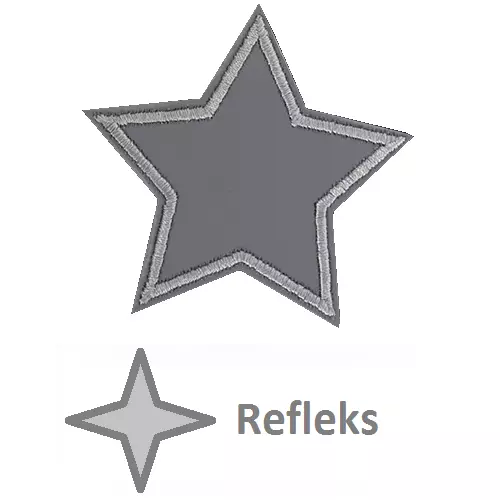 Motiv refleks stjerne