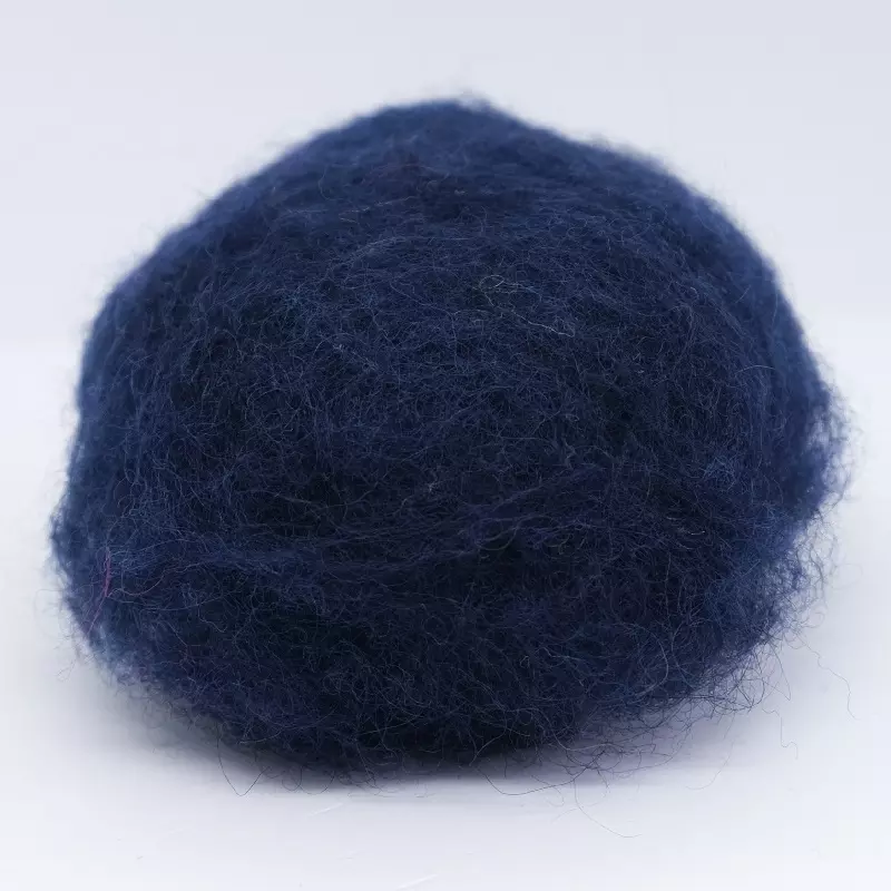 638M Melert marineblå