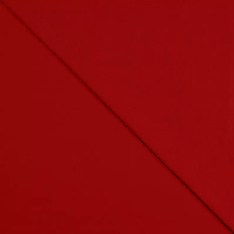 Ensfarget jersey - Mørk rød