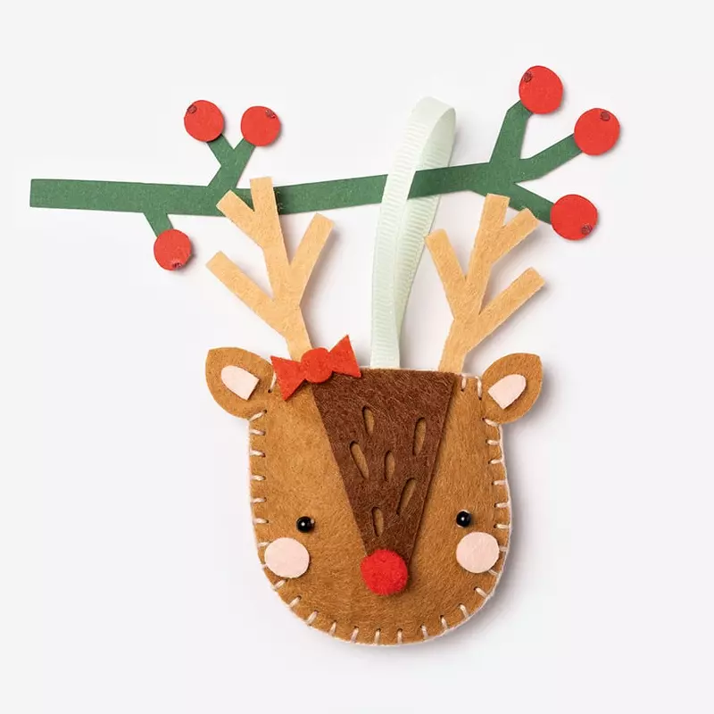 Hobbypakke Filt - Reinsdyr