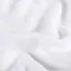 Bomullsfleece - Optisk hvit