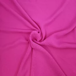 Chiffon ensfarget - Cerise
