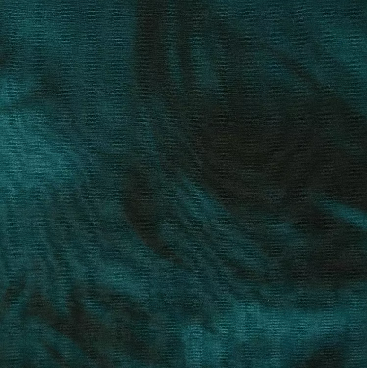 Vevd viskose - Cloudy petrol