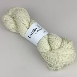 Laura 6-tråds ufarget sokkegarn