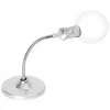 LED lampe med lupe (bordmodell)