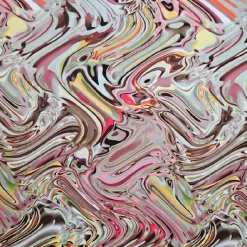 Viskose - Abstrakt flerfarget mønster
