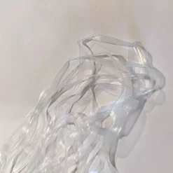 Englestrikk/framilonbånd 6mm transparent