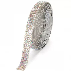 Crystalbånd 12mm påstrykbar multi