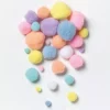 Pompom pastell 30stk