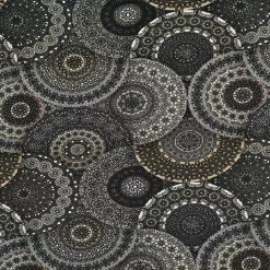 Bambusjersey - Mandala Brun