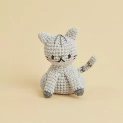 Garnpakke heklet katt