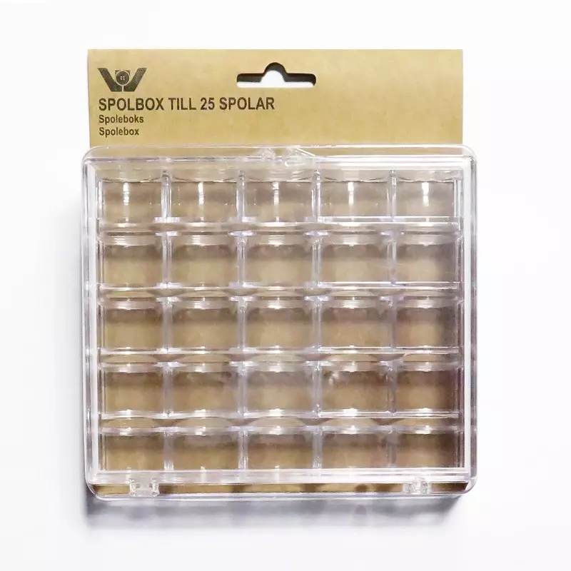 Spoleboks for 25 spoler