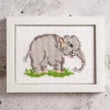Elefant - korssting