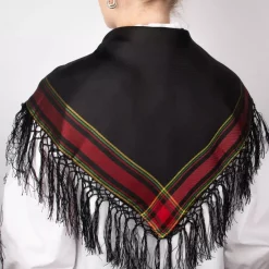 Tyrihans Tussesjal silkeskjerf m/frynser