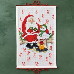 Julekalender Nisse m/snømann