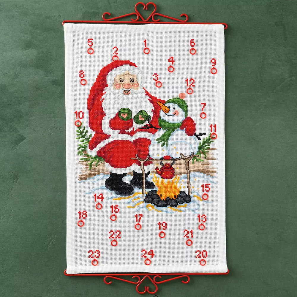 Julekalender Nisse m/snømann