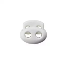 Snorstopper 18mm 2-hull hvit