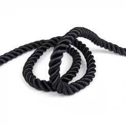 Møbelsnor 8mm sort
