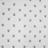 Ribb print - Elefanter,creme