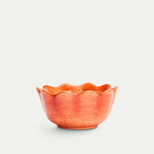 Oyster skål mini 13cm Orange