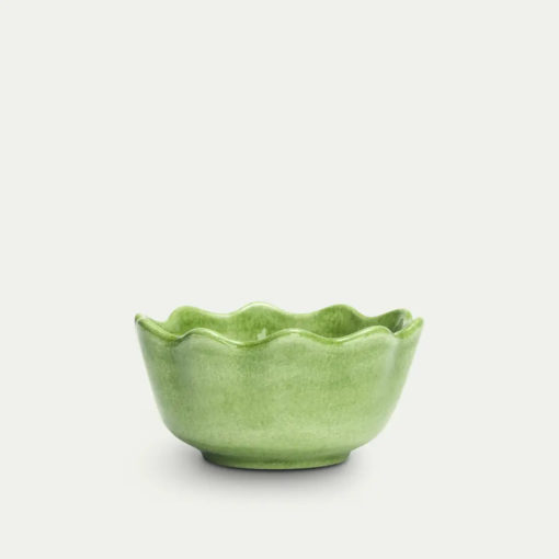 Oyster skål mini 13cm Green