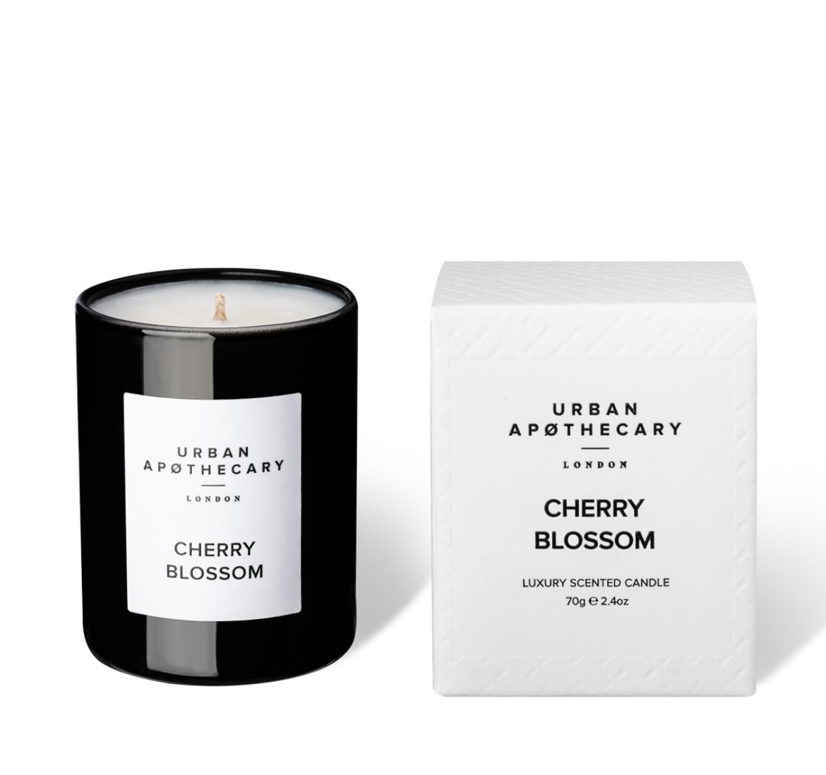 Cherry Blossom glass candle 70g