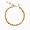 Gemma bracelet gold