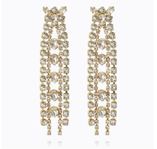 Petite penelope earrings crystal