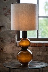 Flavia bordlampe Augusta Ascot Beige 90cm