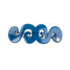 Wave spenne Blue 8cm