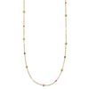 Vilde petite stone chain necklace