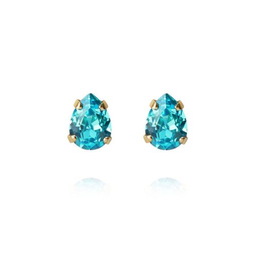 Superpetite drop aquamarine