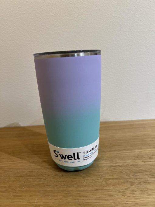 Pastel candy tumbler w/lid