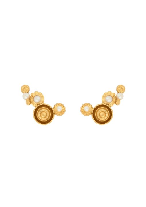 Venus Meadow cluster earring