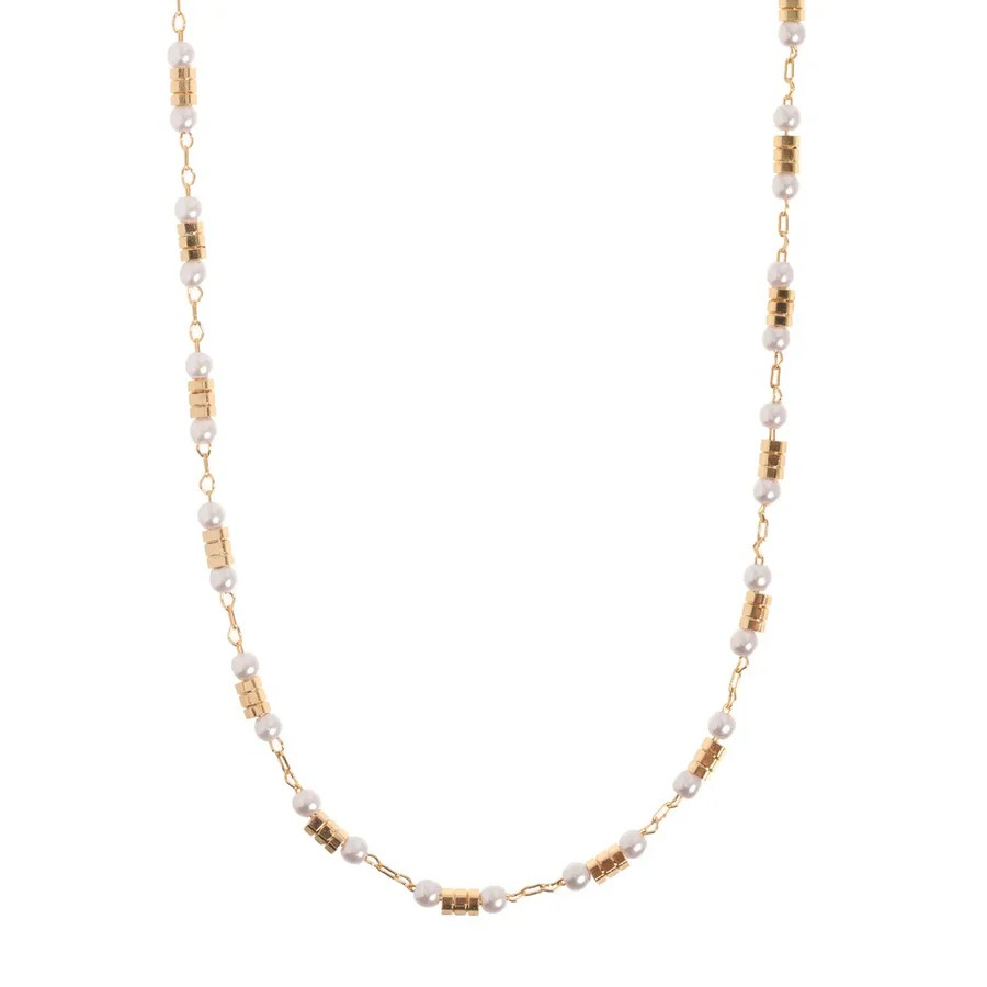 Pearl chain necklace