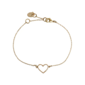 Heart outlined bracelet