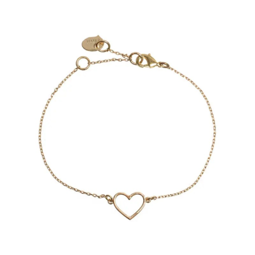 Heart outlined bracelet